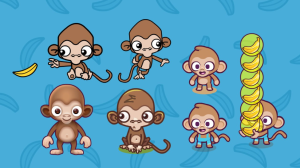 How many marts are in monkey mart​?