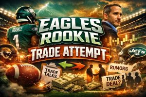 When Did the Eagles Rookie Trade Attempt Happen?