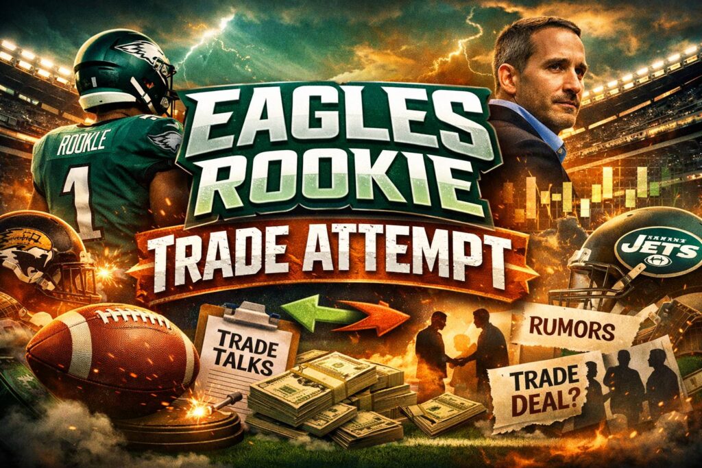 When Did the Eagles Rookie Trade Attempt Happen?